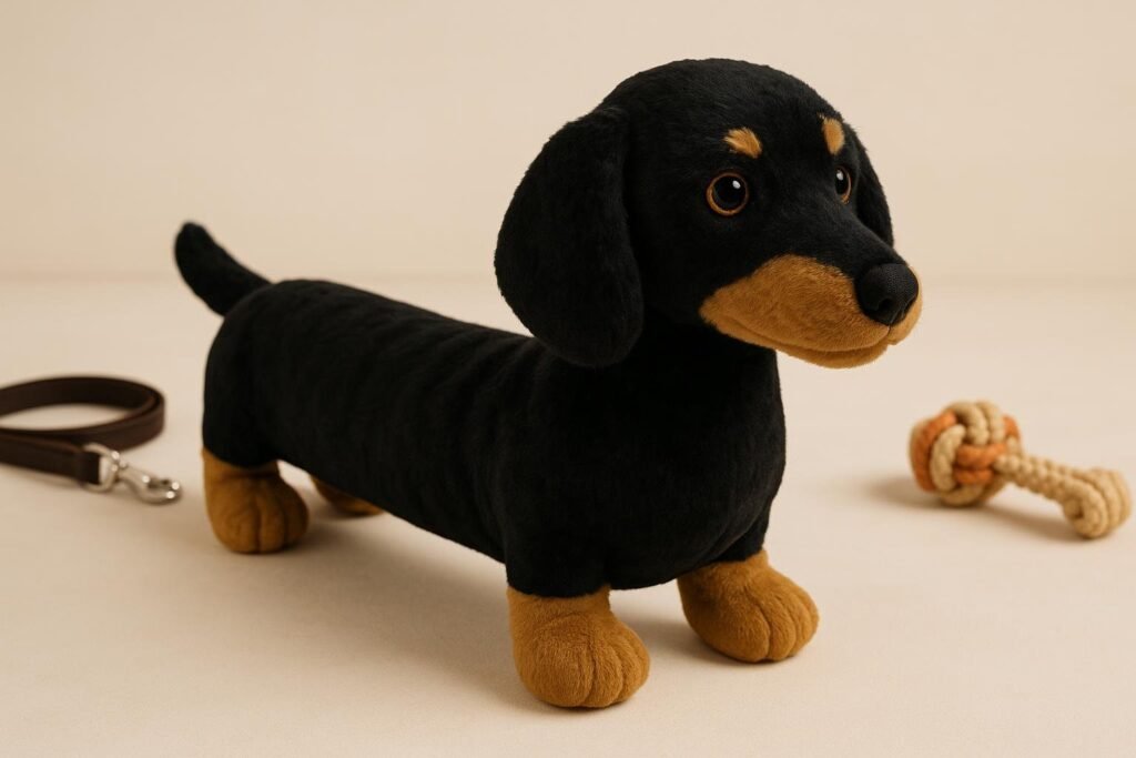 IVDD safe toys for dachshunds - Pet Lou Octopus Plush Dog Toy, large soft octopus-shaped plush with squeakers and crinkle paper, designed for dachshunds with IVDD for gentle play
