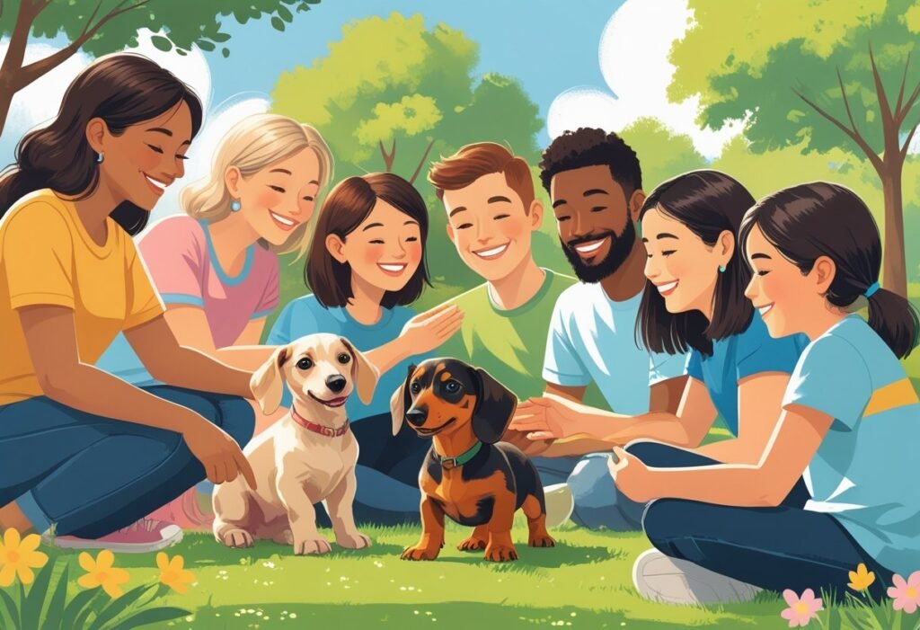 socialize dachshund puppy