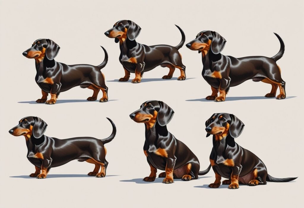 dachshund body language