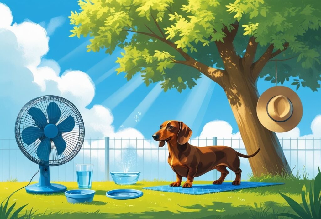 Dachshund heatstroke prevention