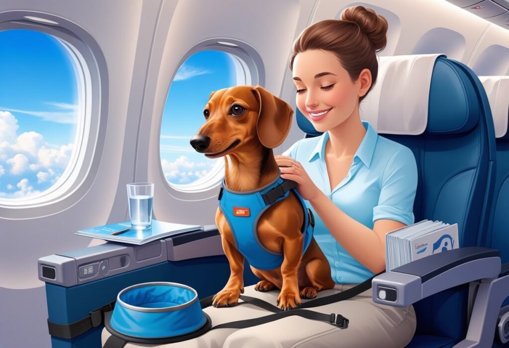 traveling with dachshund