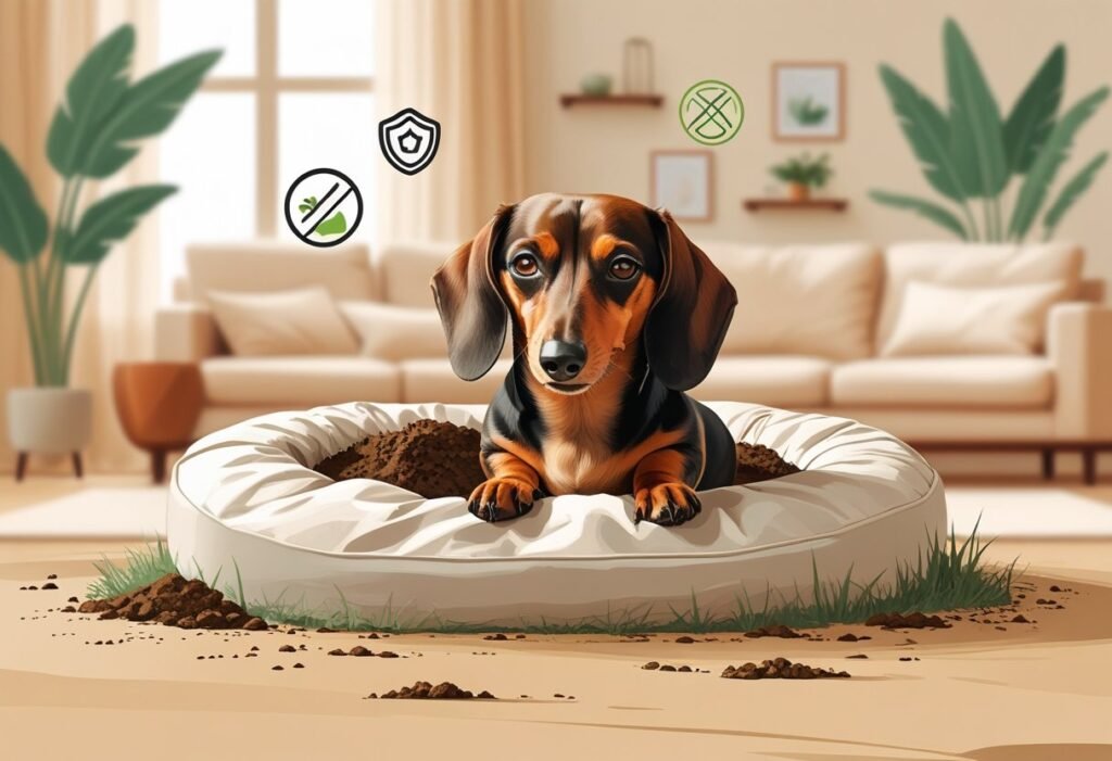 dachshund burrowing solutions