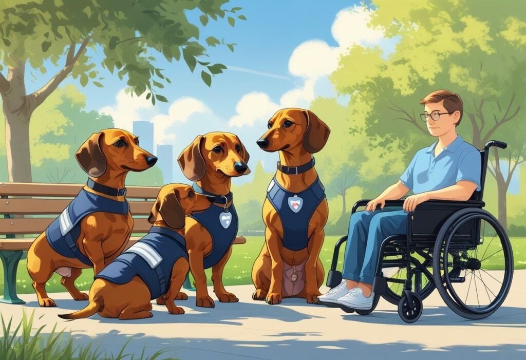 dachshund service dogs