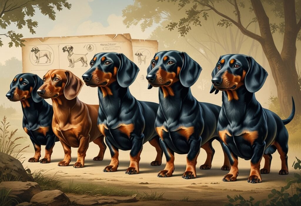 history of dachshunds