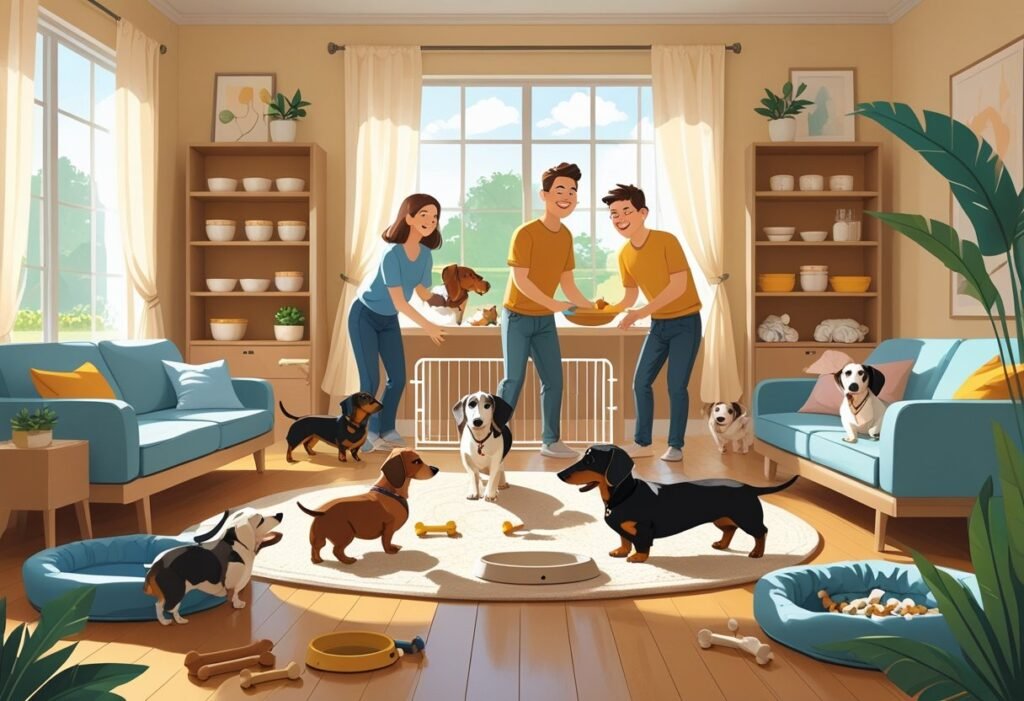 owning multiple dachshunds