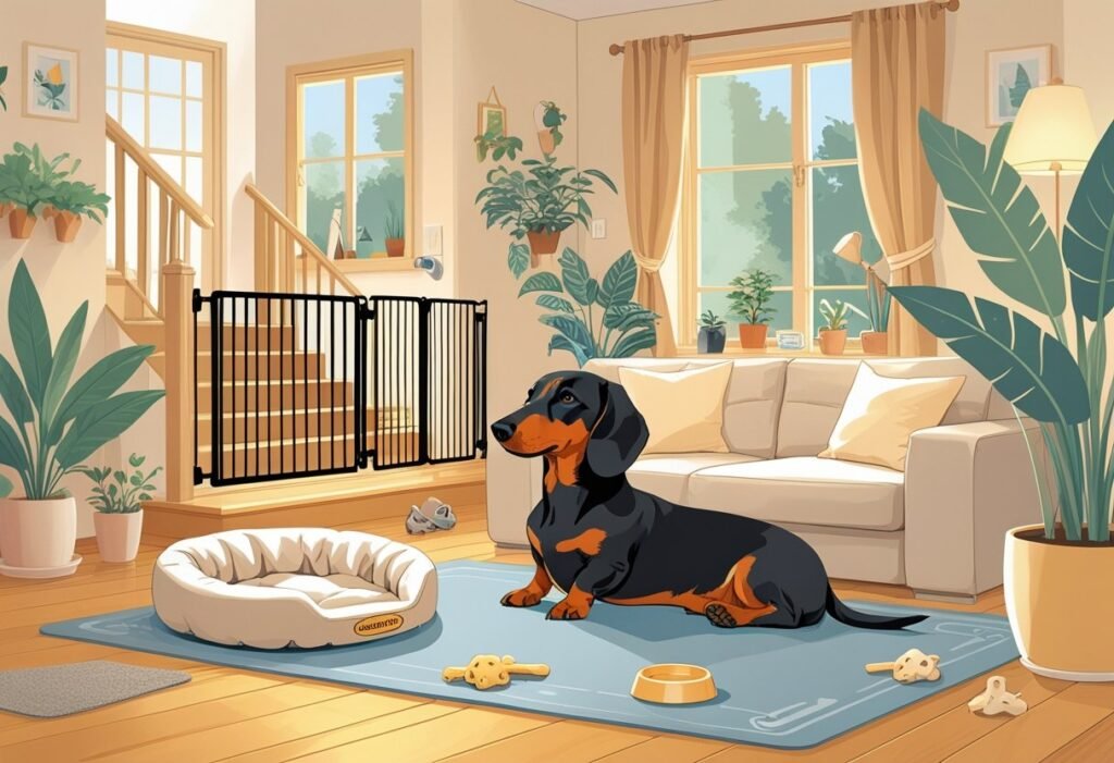 dachshund proofing home