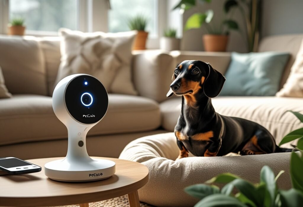 Petcube Camera Review for Dachshund Separation Anxiety