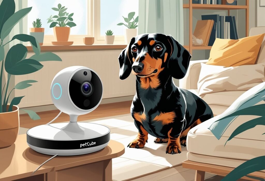 Monitoring dachshunds at home