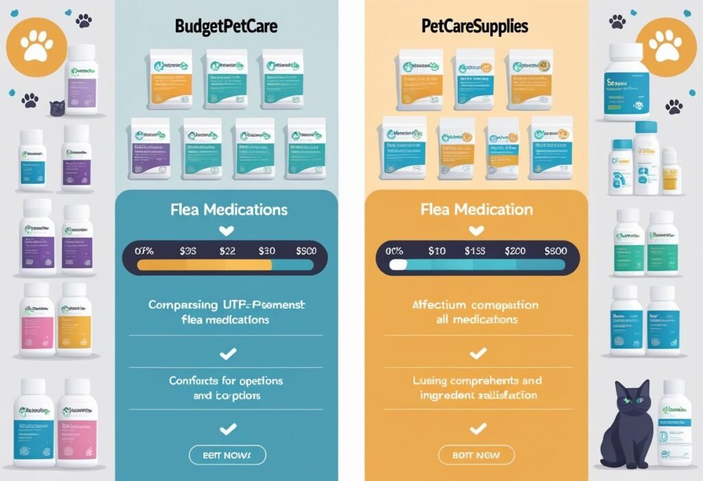 Different between BudgetPetCare and PetCareSupplies