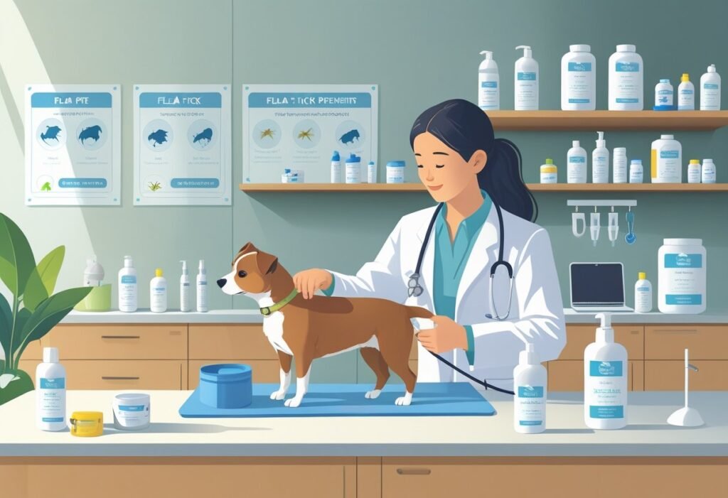 Vet check dachshund