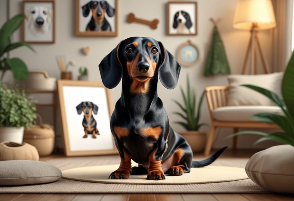 Custom Dog Wall Art from Purr & Mutt
