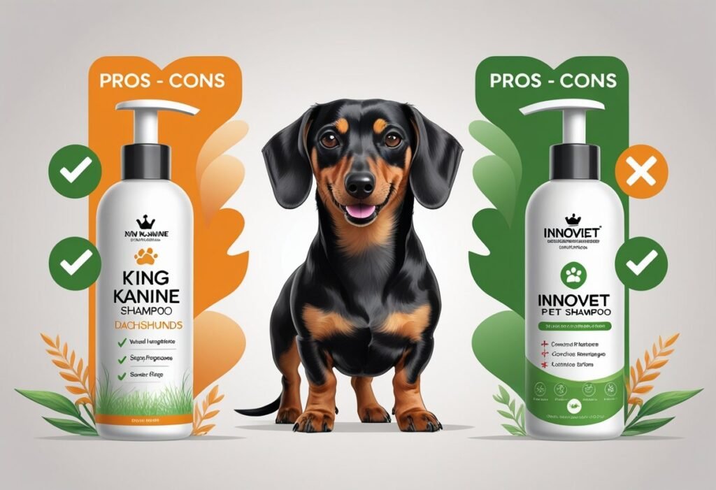 King Kanine vs Innovet Pet Shampoo for Dachshunds