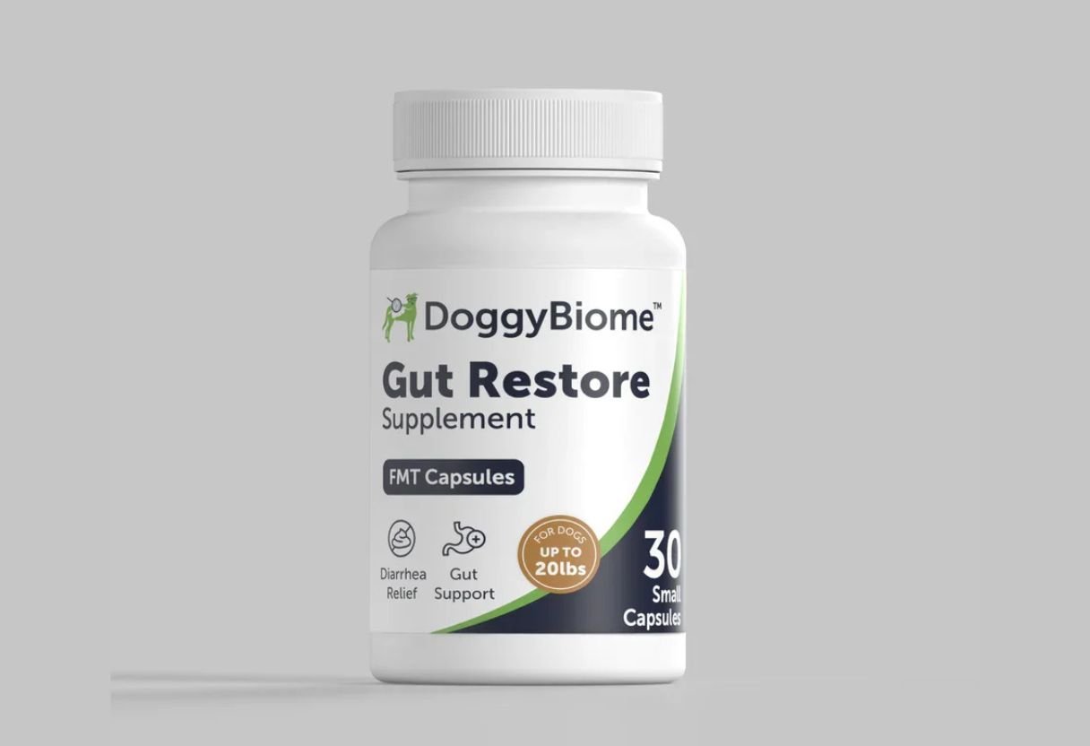 AnimalBiome Gut Restore Capsules for Dachshund bottle