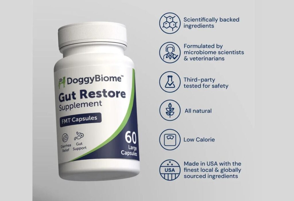 AnimalBiome Gut Restore Capsules for Dachshund