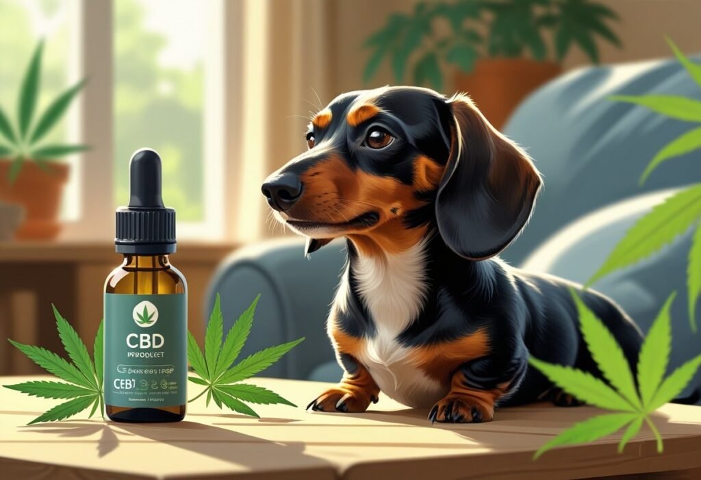 Benefit of king kanine CBD to the Dachshund