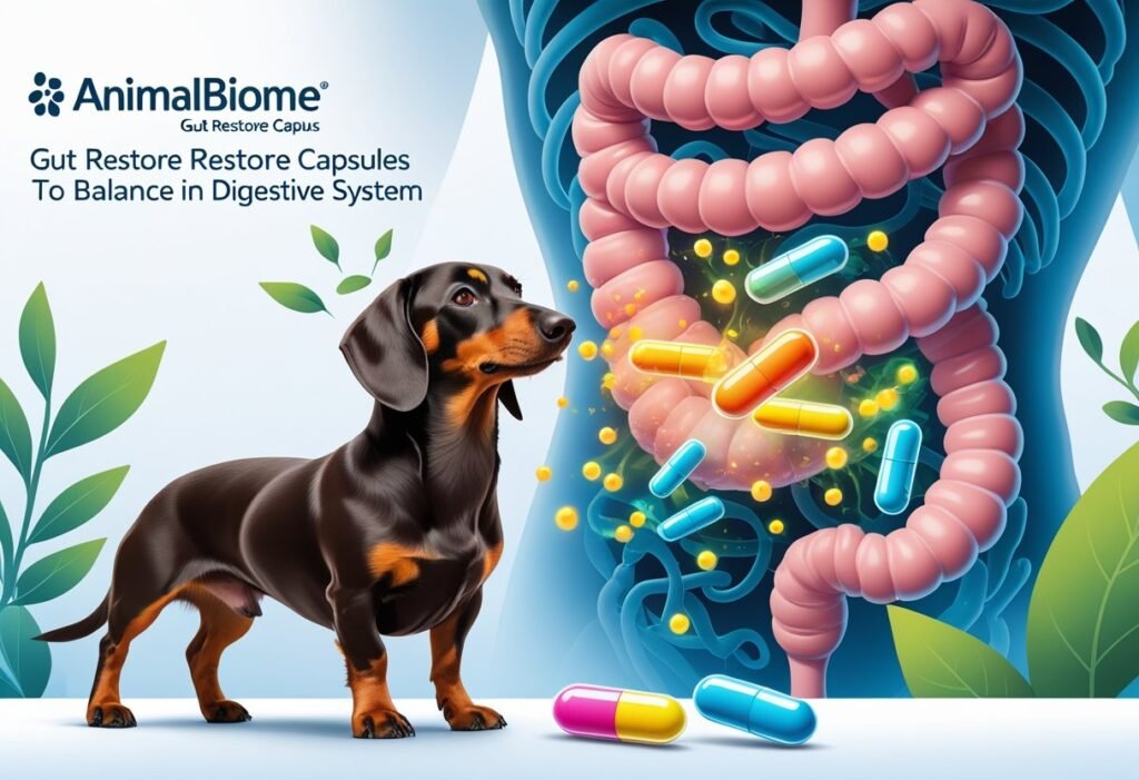 AnimalBiome Gut Restore Capsules for Dachshund
