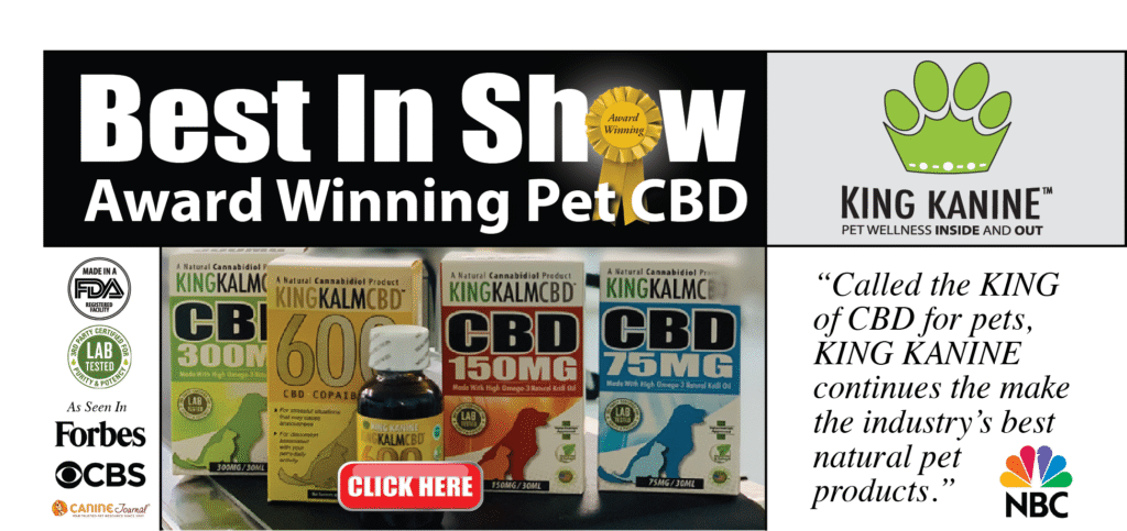Best CBD oil is King Kanine CBD