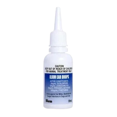 Ilium Ear Drops – Fast relief for itchy Dachshund ears