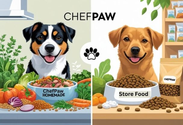 ChefPaw vs Store-Bought Dog Food 🐾: What’s Actually Better for Your Dachshund? 🍽️