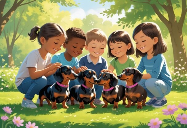 Dachshunds 🐶 and Children: Build a Safe & Loving Bond ❤️ Essential Tips for Family Harmony 🏡