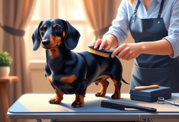 Essential Grooming Tips for Short-Haired Dachshunds 🐶: Expert Advice for a Healthy, Shiny Coat 🧼✨
