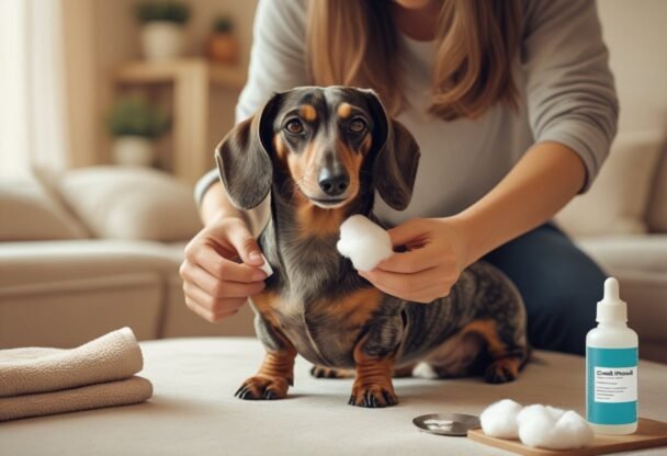 How to Clean Dachshund Ears at Home 🐾: Simple Guide for Safe and Effective Care 🐶