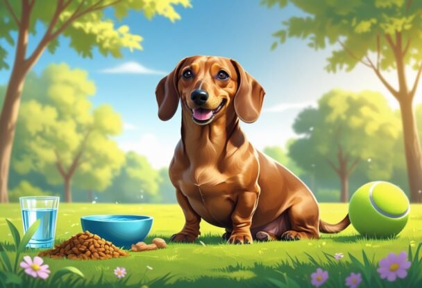 Overweight Dachshund 🐶: Healthy Weight & Happy Life  Tips💛